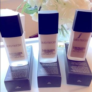 3x NEW. Laura Mercier Flawless Fusion Ultra-Long wear Foundation. Multiple color